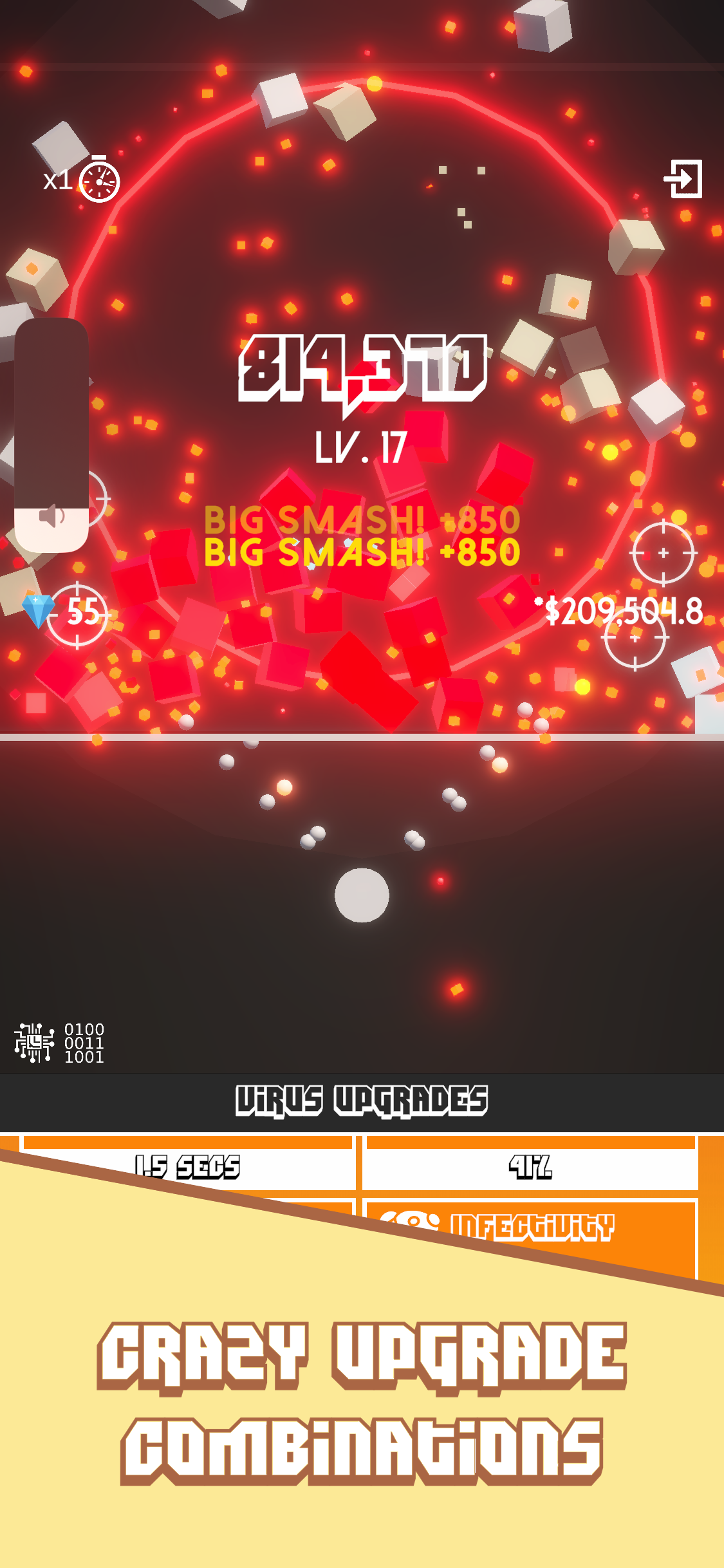 Block Smasher Mayhem 遊戲截圖