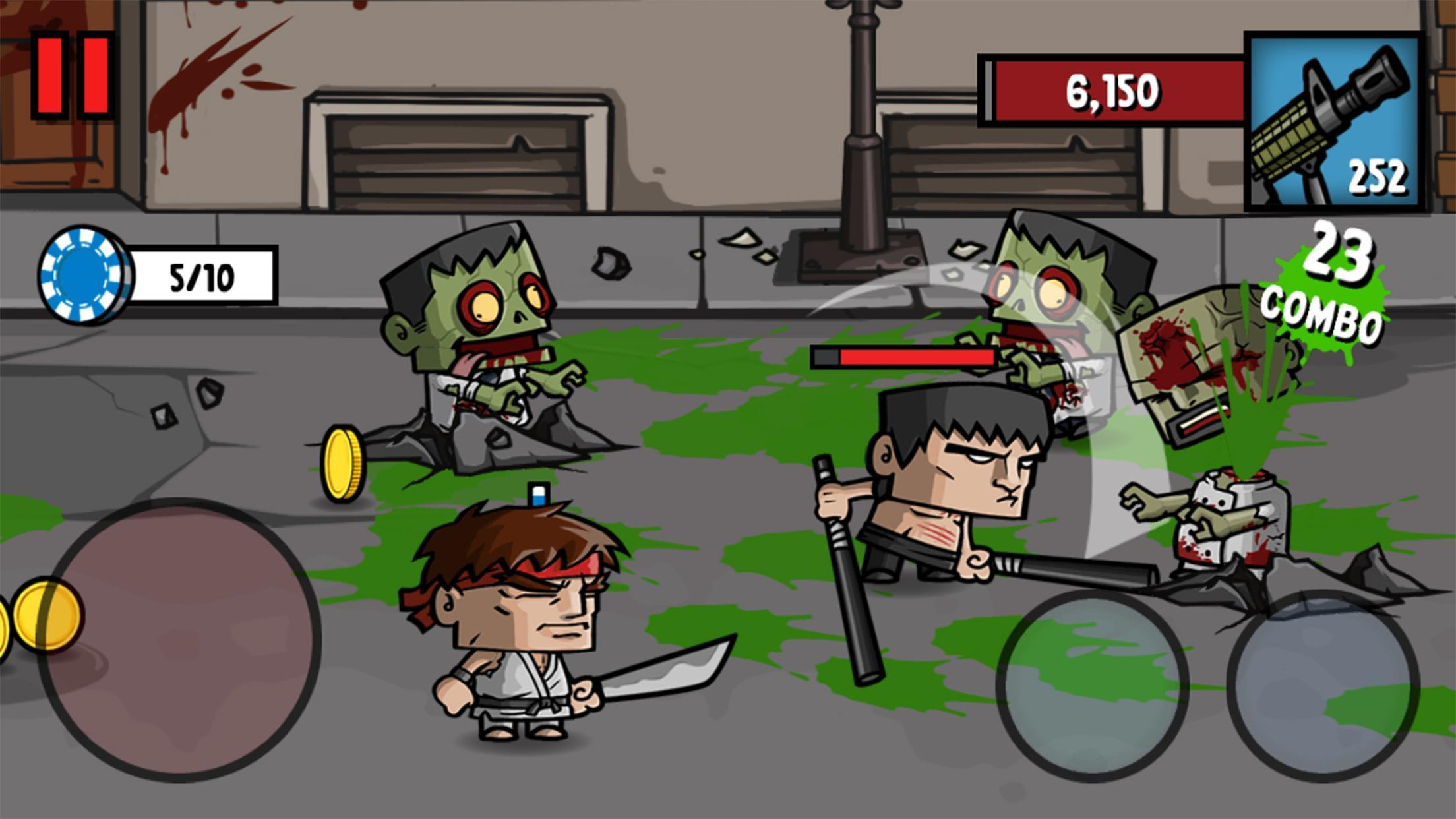 Zombie Age 3: Dead City Game Screenshot