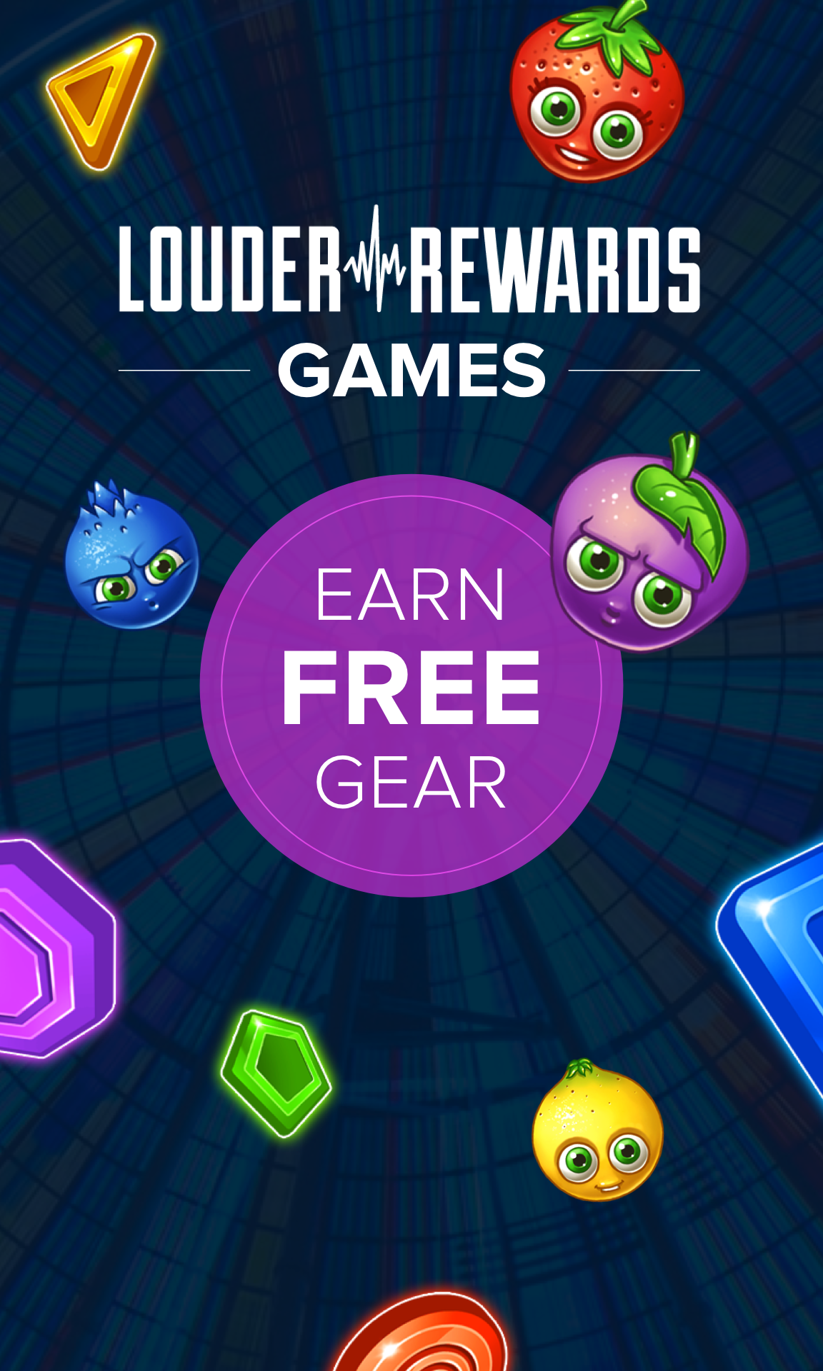 Louder Rewards Gamesのキャプチャ