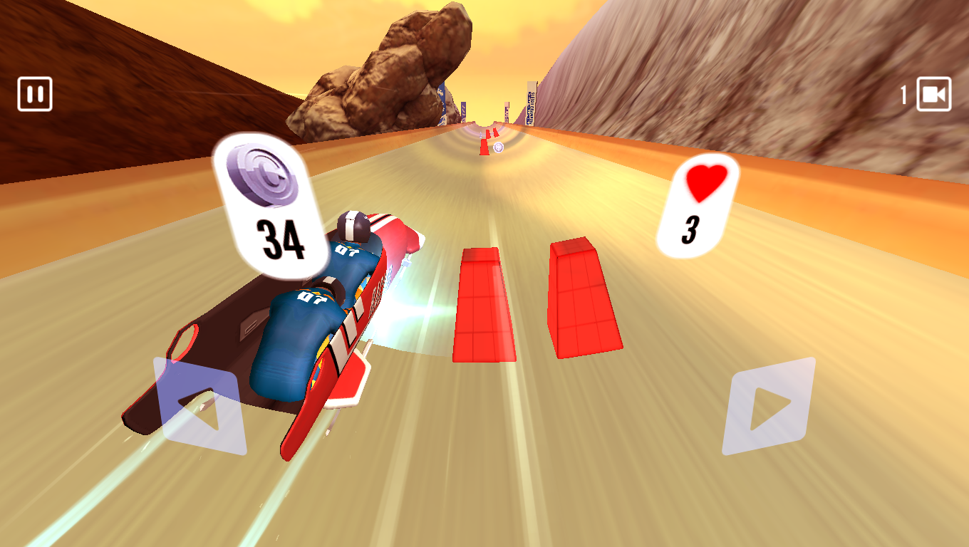 Sleigh Champion  Winter sports Game Screenshot