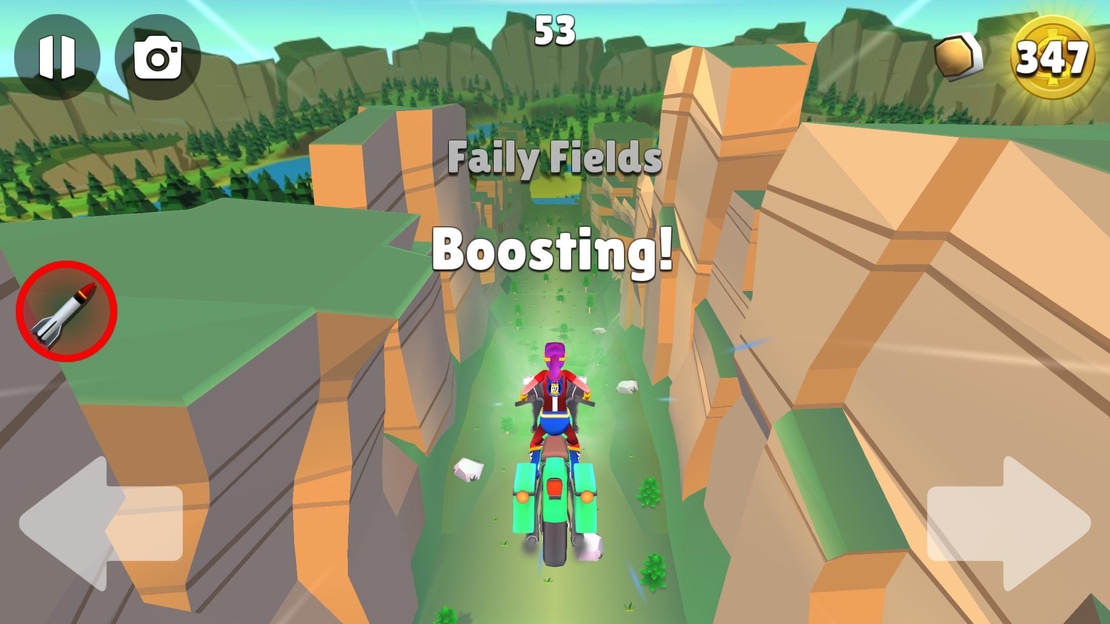 Faily Rider ภาพหน้าจอเกม
