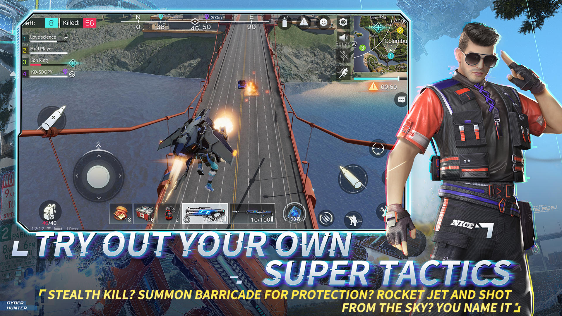 Cyber Hunter Game Screenshot