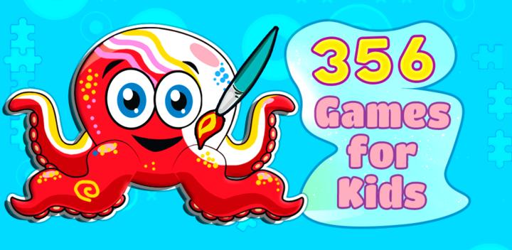 Banner of Kids Games, preschool puzzle coloring app for baby 1.5.6