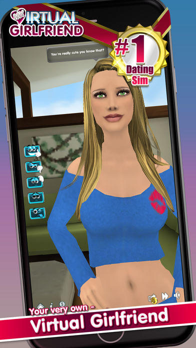 Screenshot 1 of មិត្តស្រីនិម្មិតរបស់ខ្ញុំ - Deluxe Dating Sim 