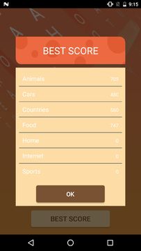 Word Search Puzzle Game Game Screenshot