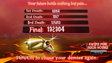 Robot Unicorn Attack Heavy Metal Edition Game Screenshot