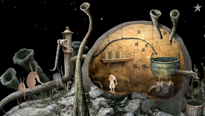 Samorost 2（サモロスト2） ゲームのスクリーンショット