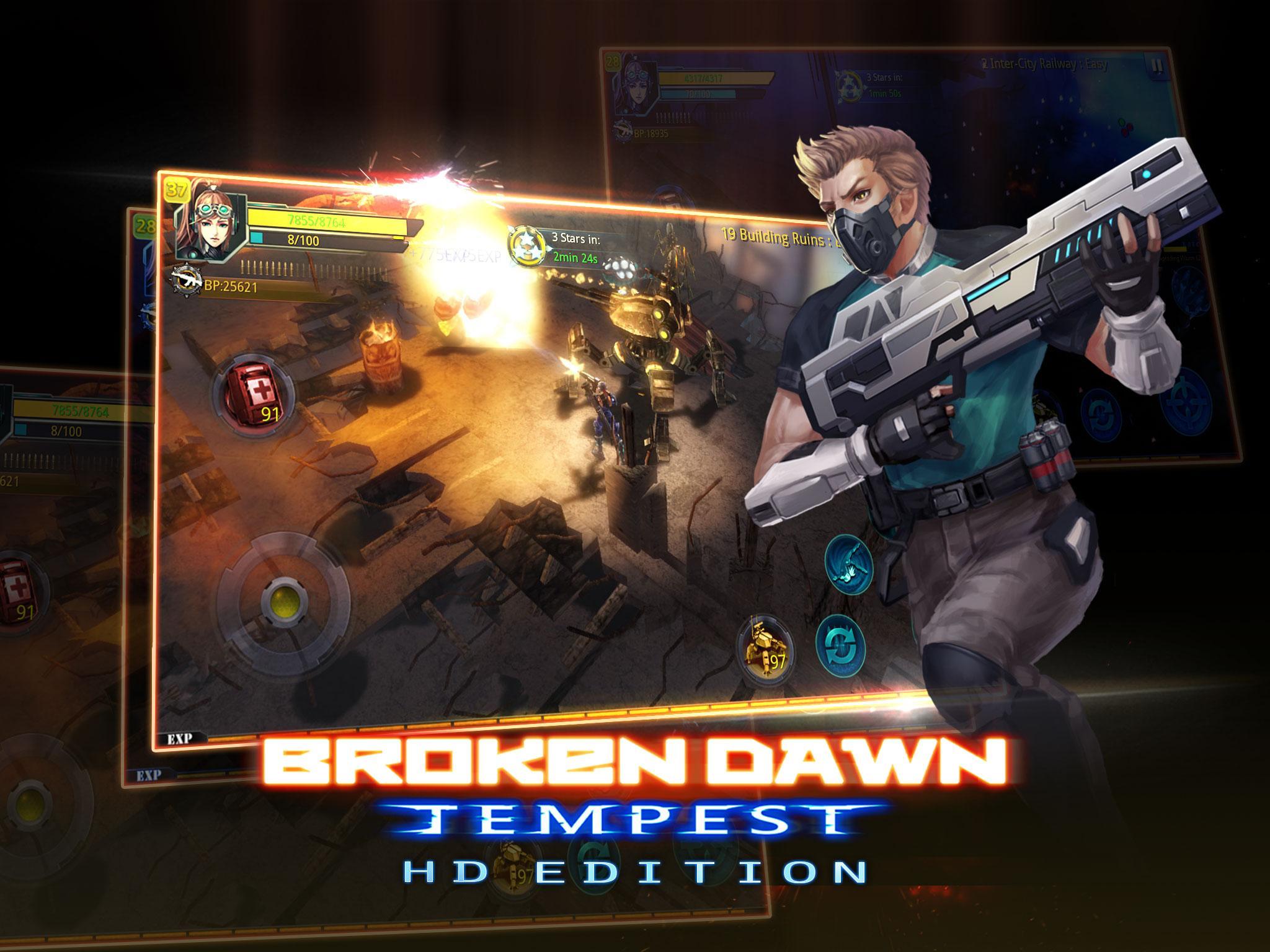 Broken Dawn:Tempest HD Game Screenshot
