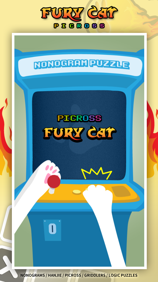 Screenshot 1 of Picross FuryCat - Nonogramas 1.0.2