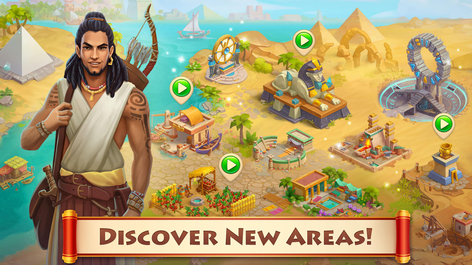 Скриншот игры Cradle of Empires: 3 in a Row