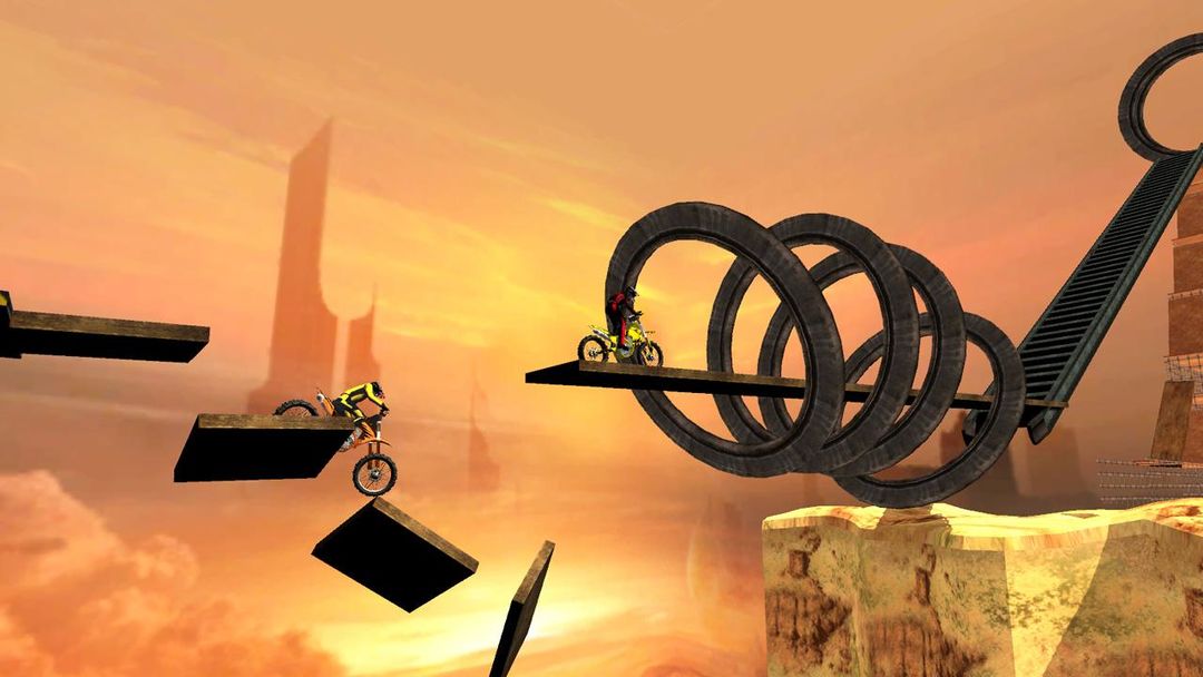 Screenshot of Bike Racer stunt games