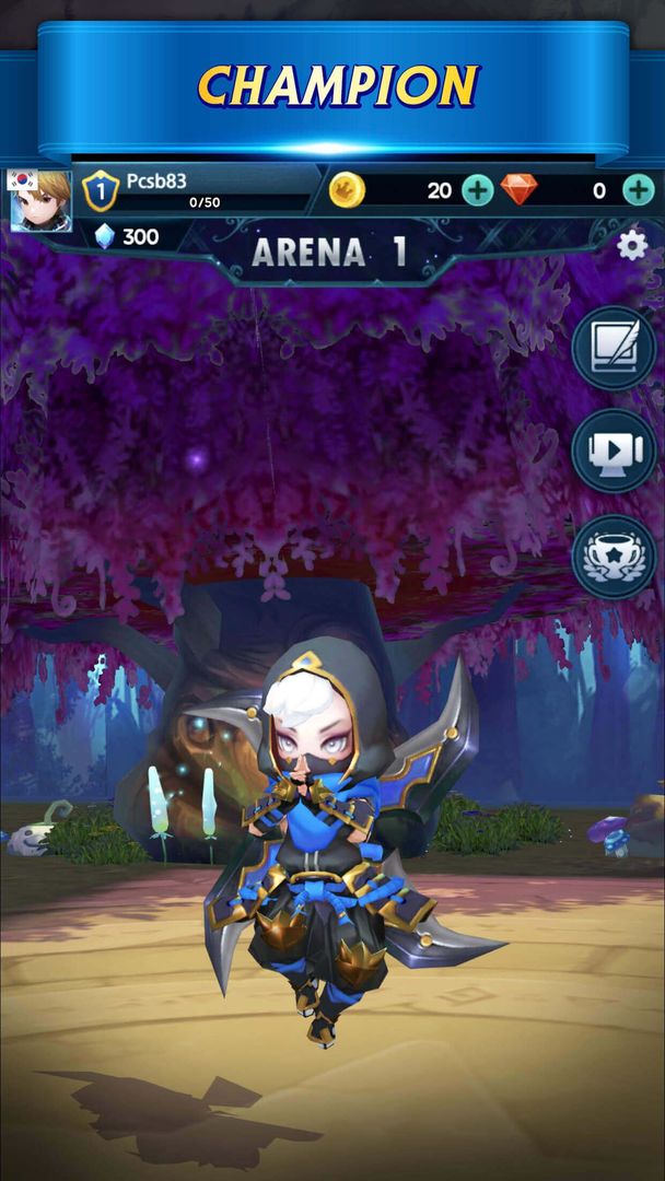 Screenshot of Fantasy Stars: Battle Arena