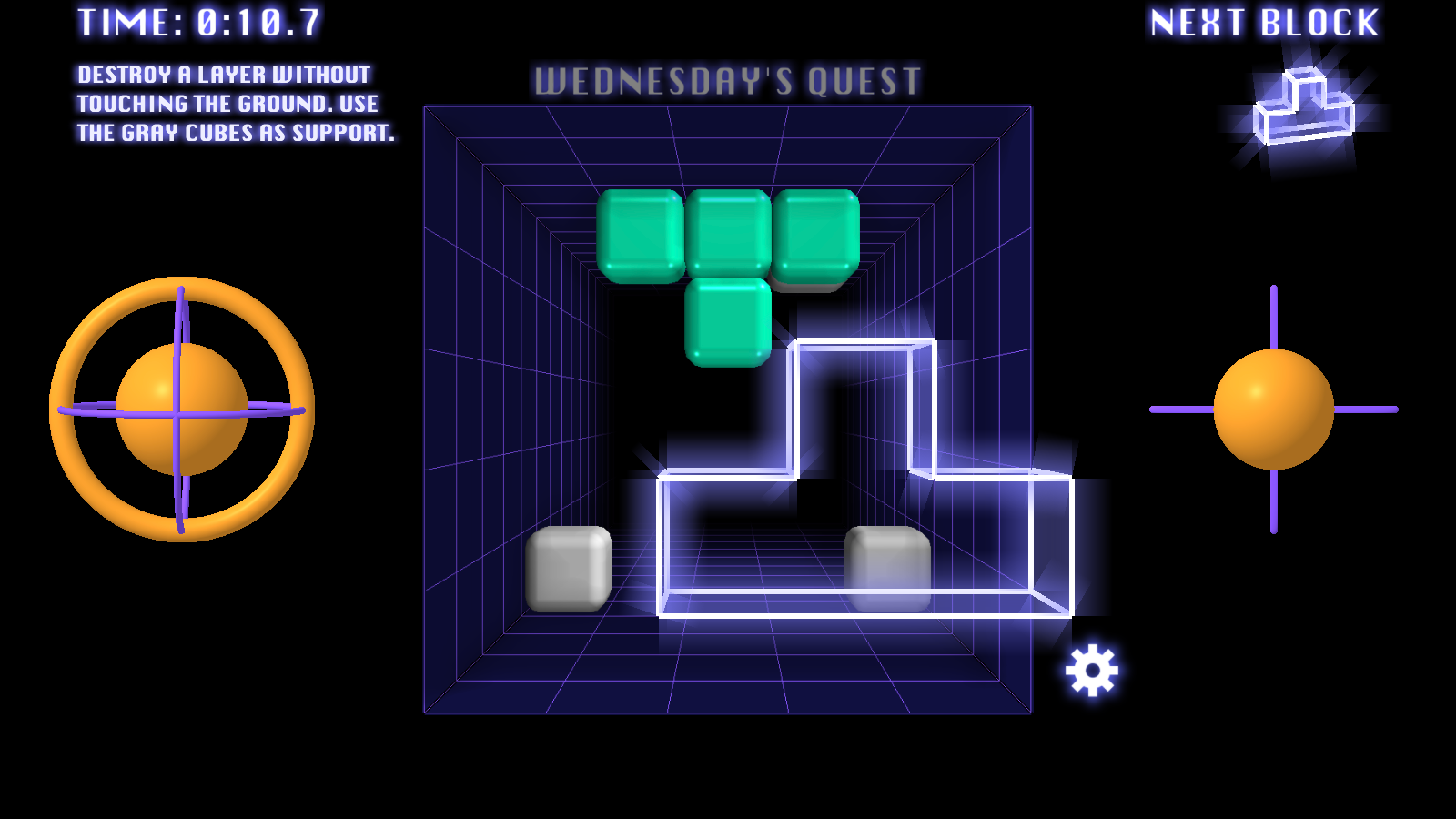 Qubotron, A TETRIS like COLOURFUL Block Game - qubotron - TapTap