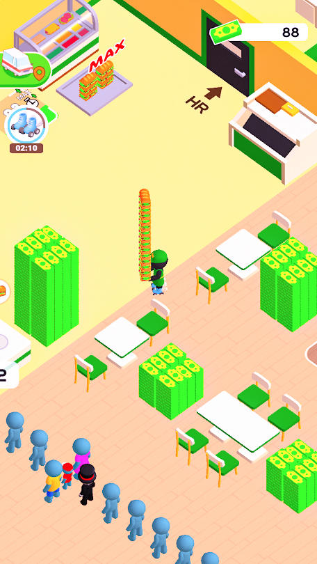 Sandwich Tycoon Game Screenshot