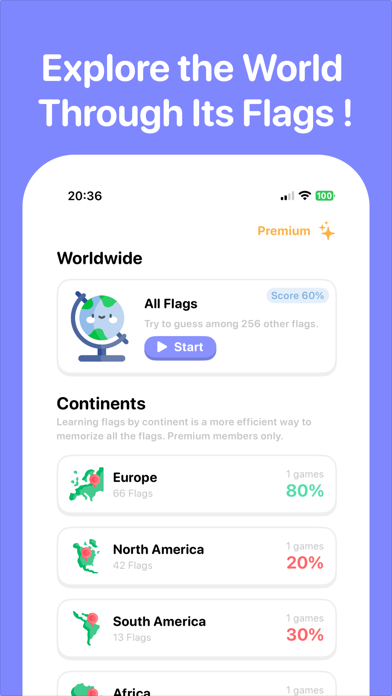 FlagsGuessr - World Flags Quiz 遊戲截圖