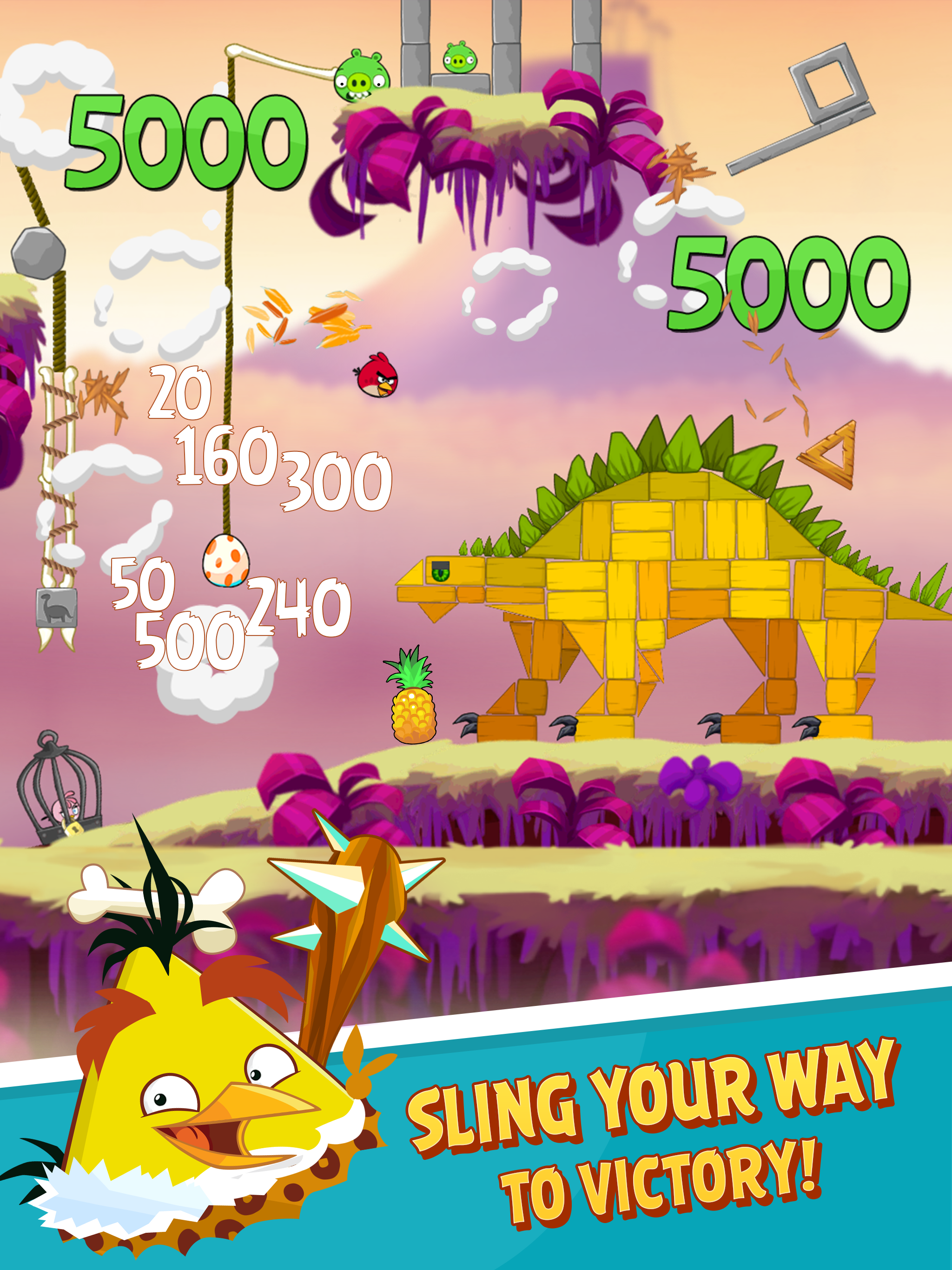 Angry Birds Classic Game Screenshot