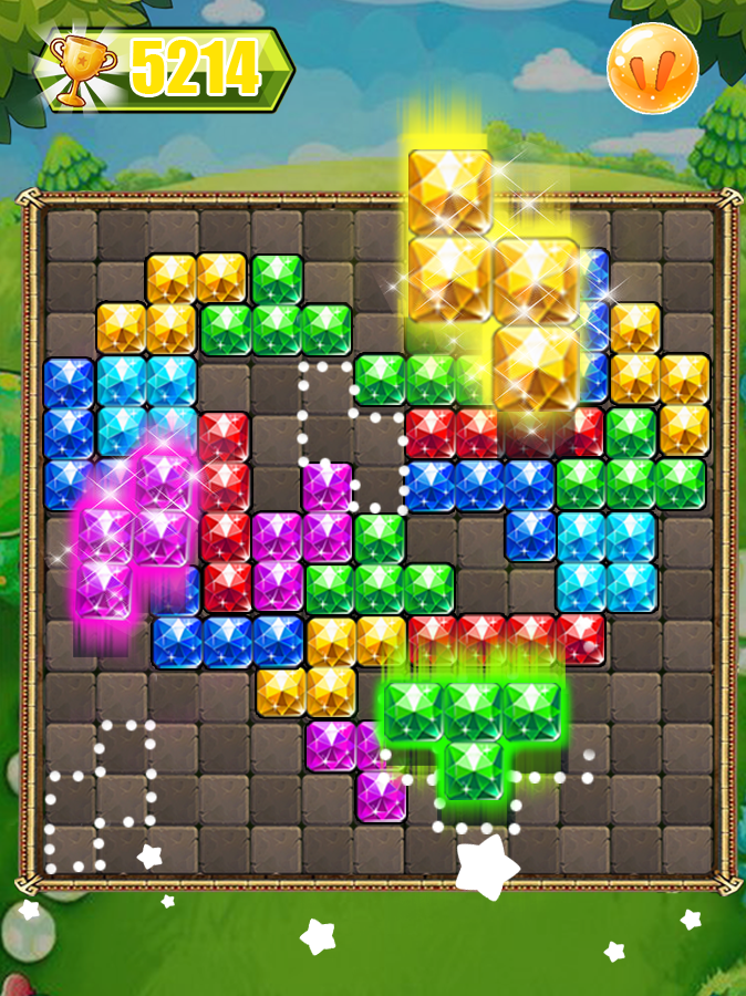 panda block puzzle Game Screenshot