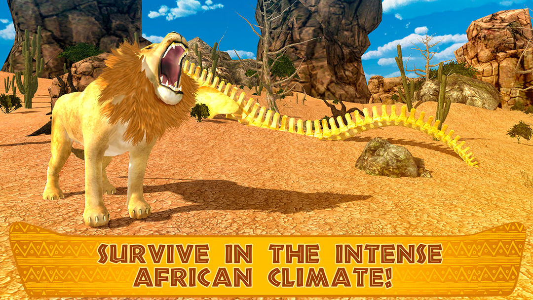 Screenshot of African Life Survival Sim 3D