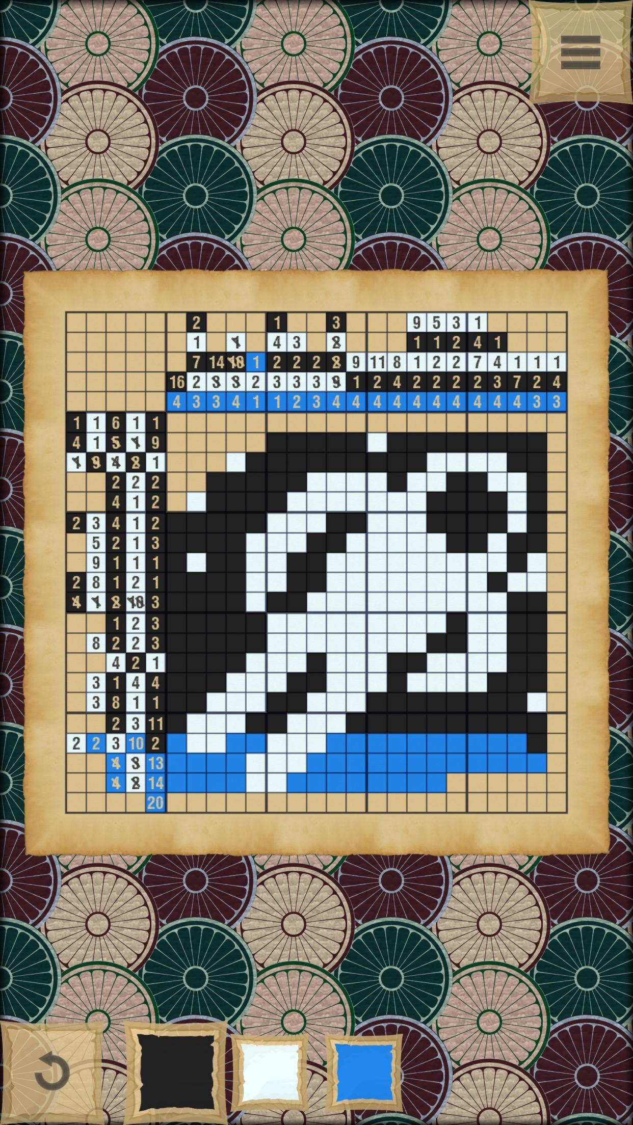 Color Nonogram CrossMe Game Screenshot