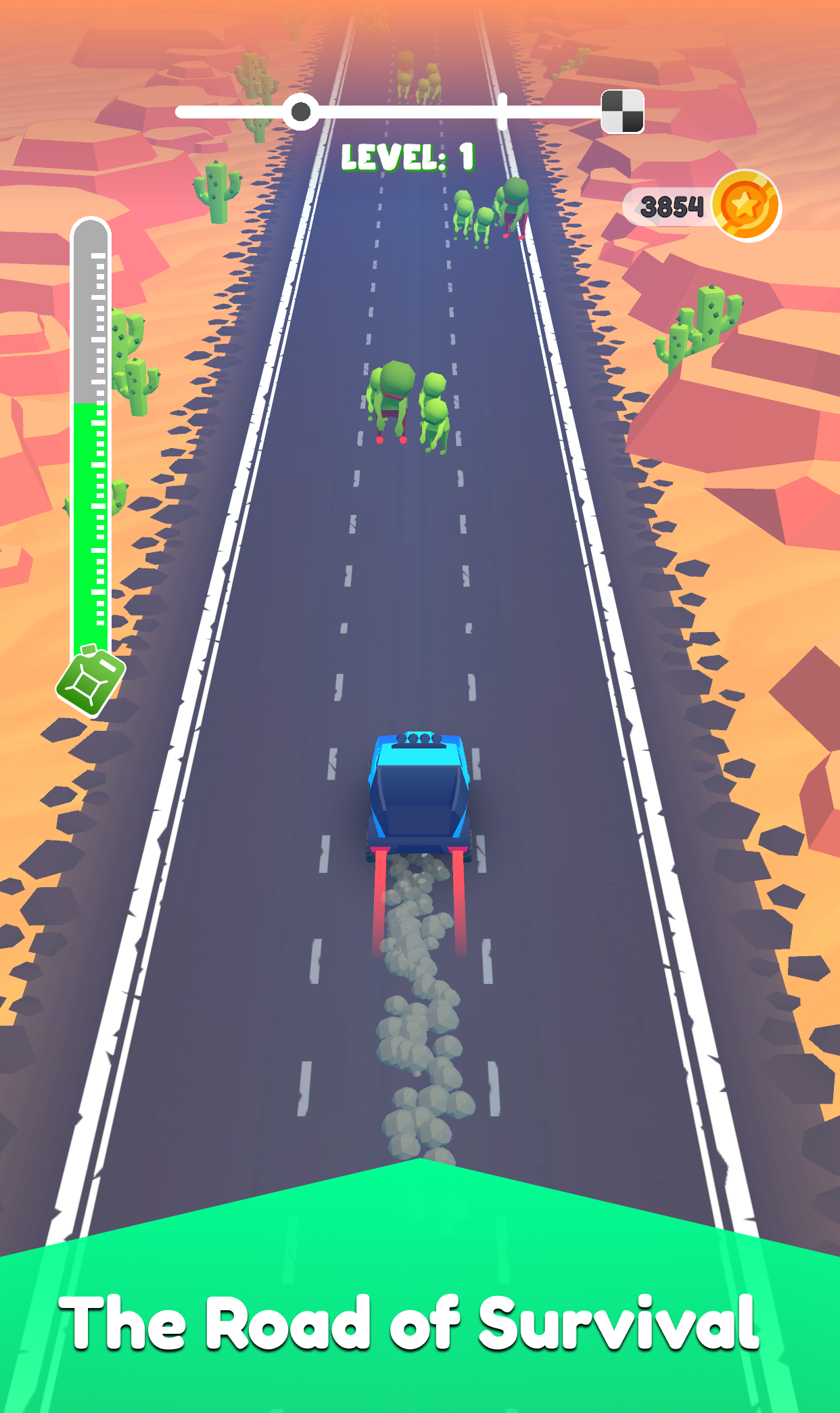 Road Survival: Zombie Game Screenshot