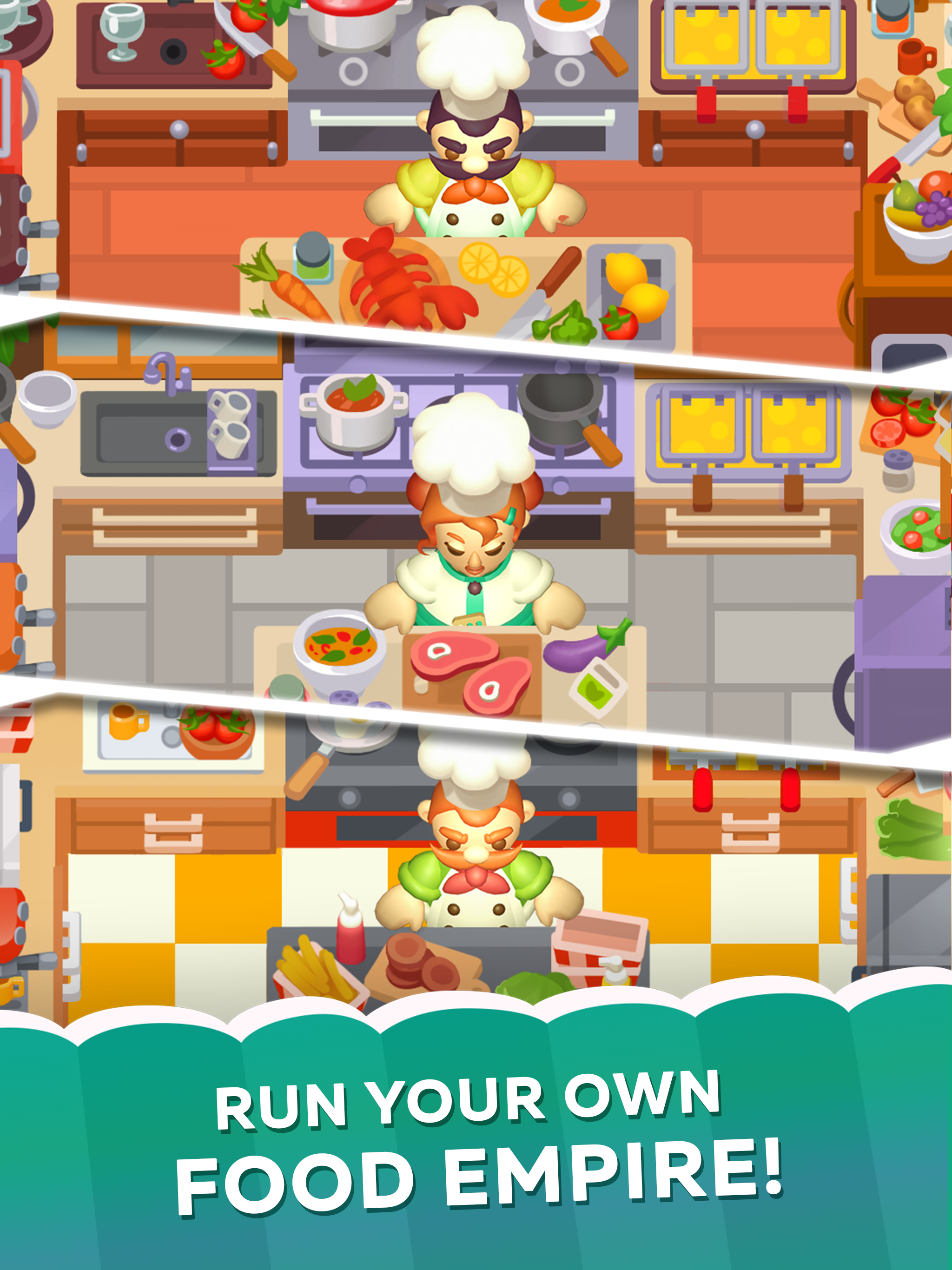 Screenshot of Idle Cooking Club: RPG Cafe