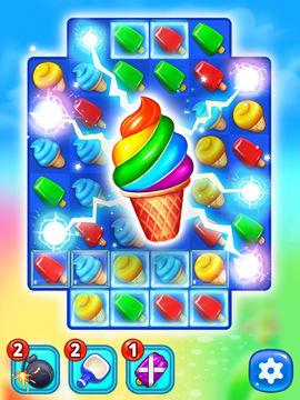 Ảnh chụp màn hình Ice Cream Paradise: Match 3