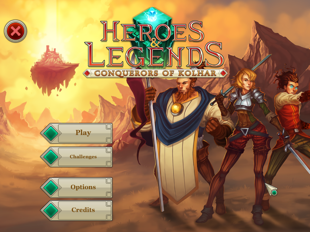 Heroes & Legends: Conq Kolhar Game Screenshot