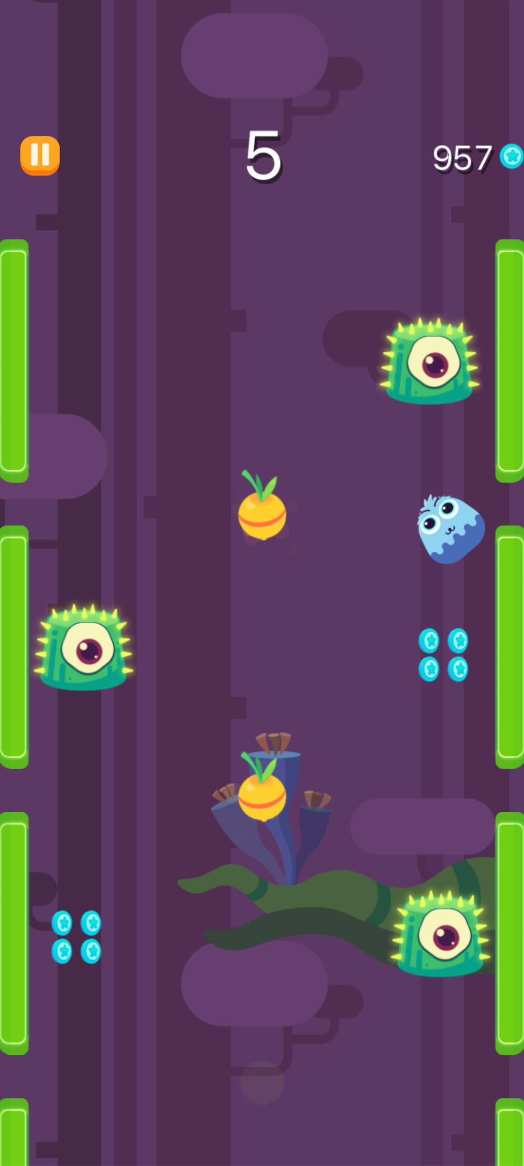 Genie Jump ゲームのスクリーンショット