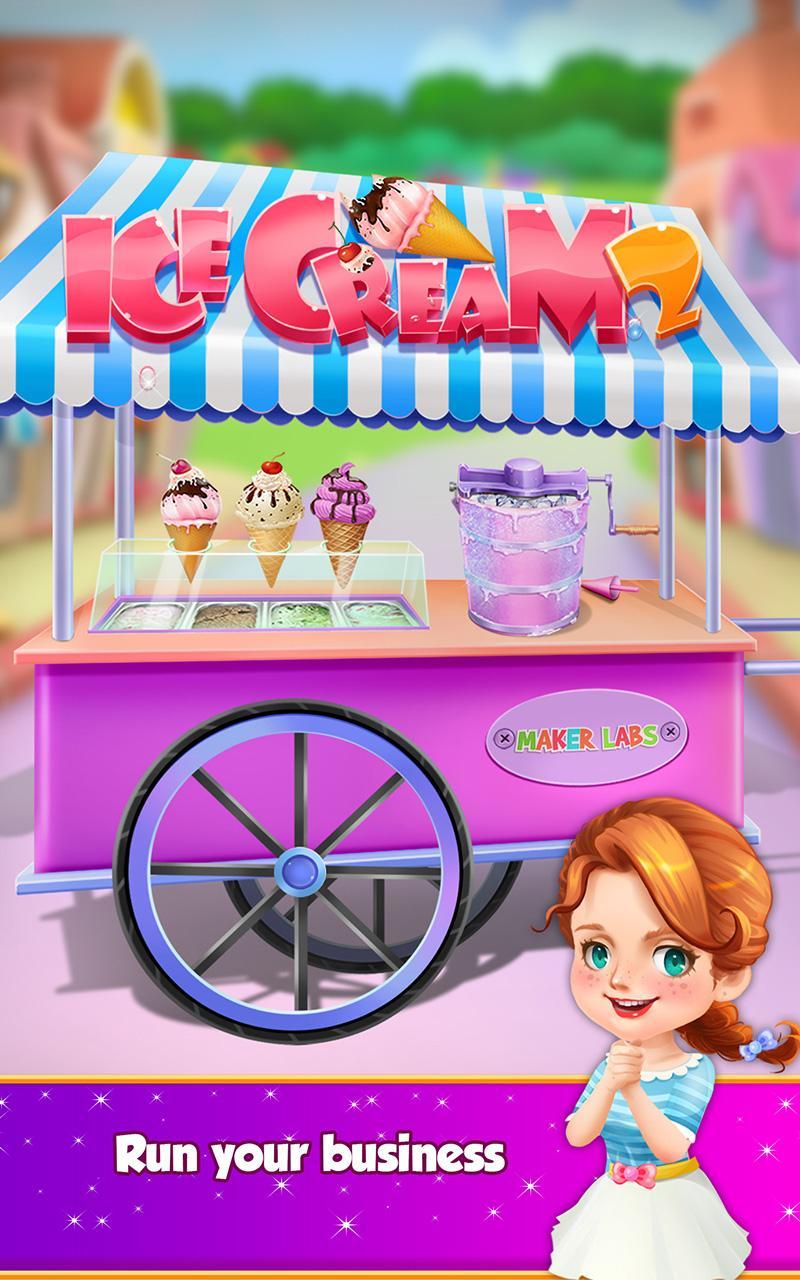 Ice Cream 2 - Frozen Desserts Game Screenshot