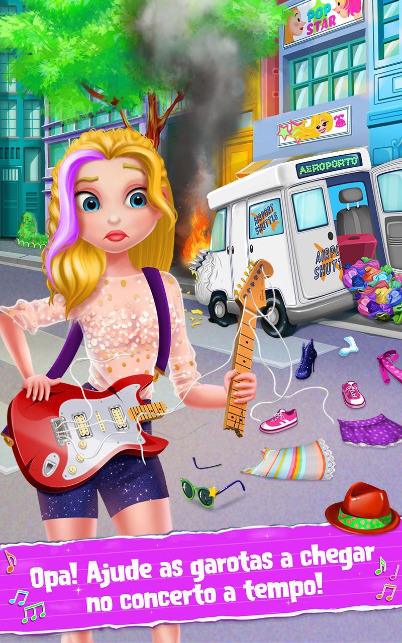 Captura de Tela do Jogo Estrelas do Rock — Banda