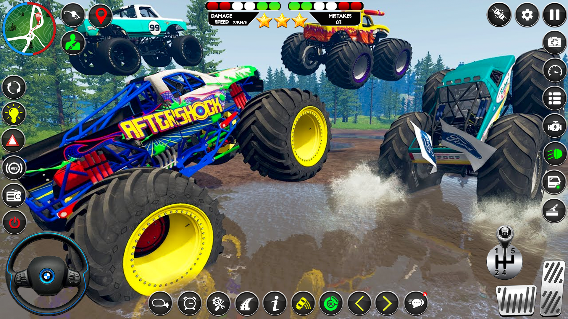 Monster Truck: Stunt Games ภาพหน้าจอเกม