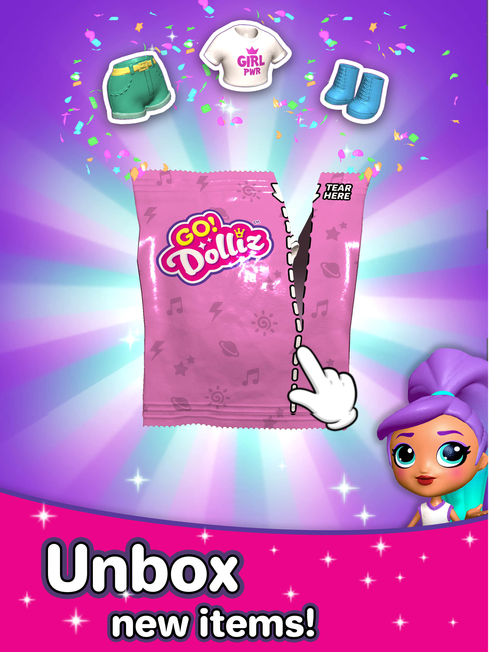 Screenshot 12 of Go! Dolliz: 3D Doll Dress Up 