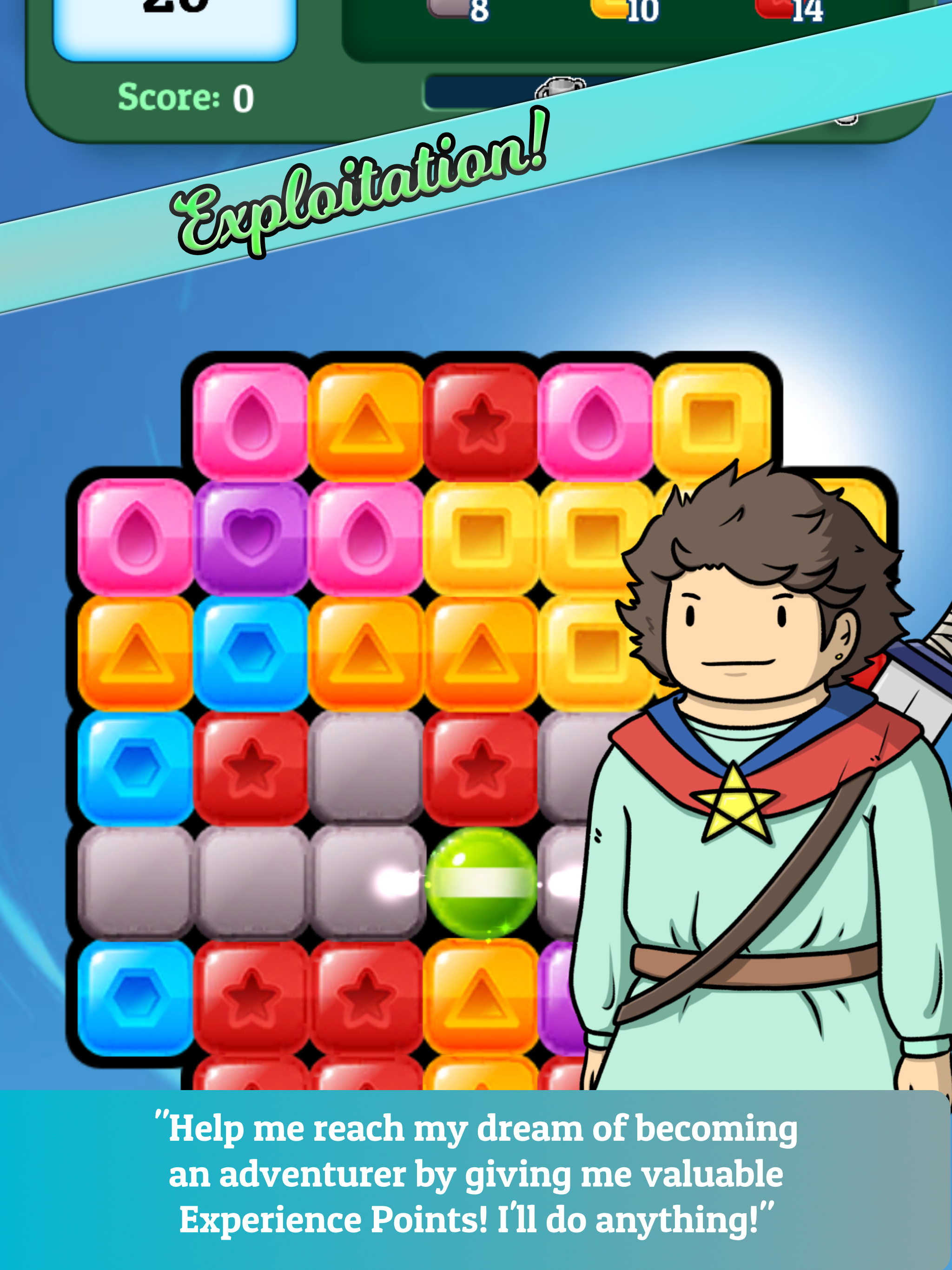 Guildmaster Story Game Screenshot