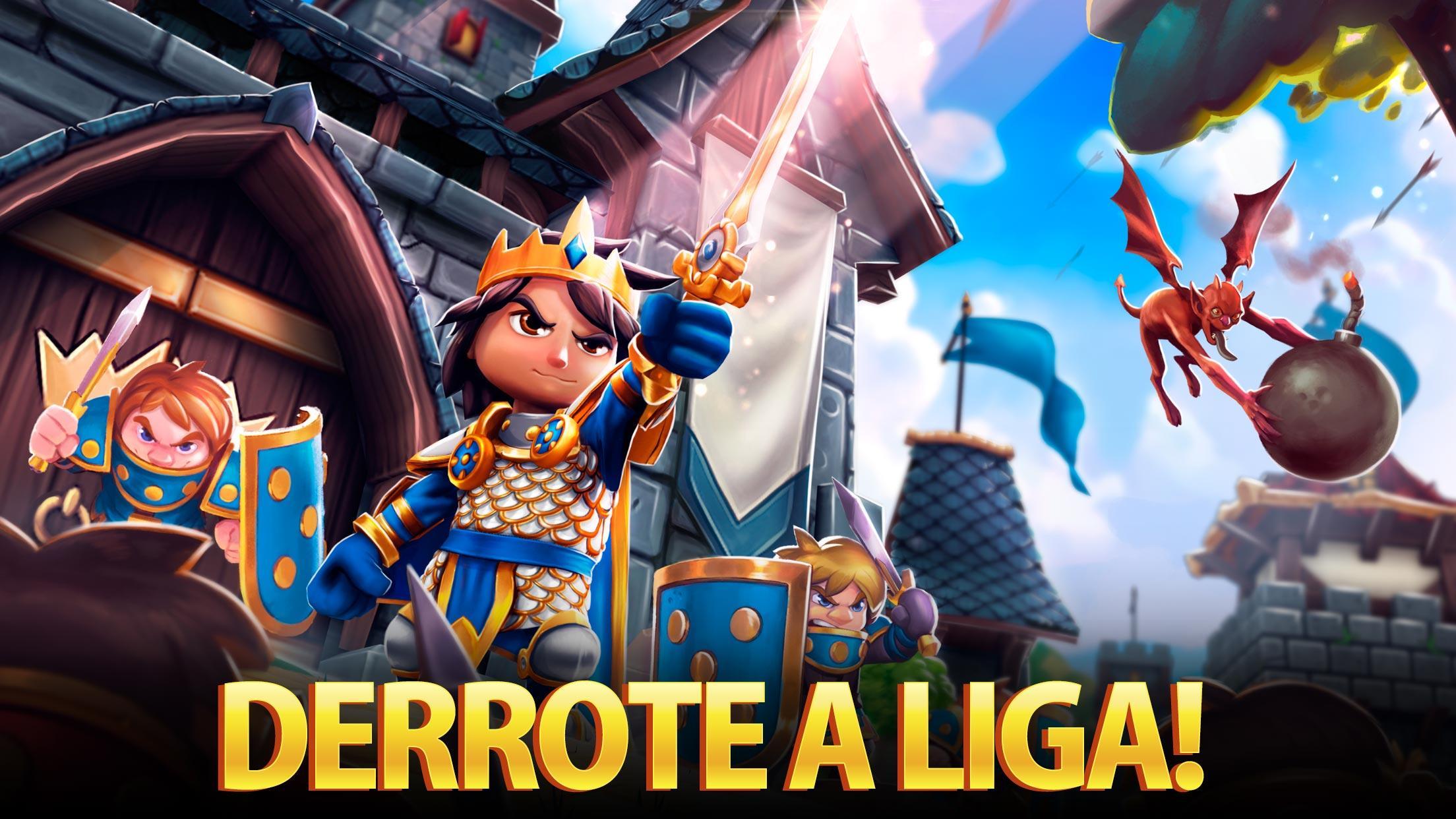 Captura de Tela do Jogo Royal Revolt 2: Tower Defense