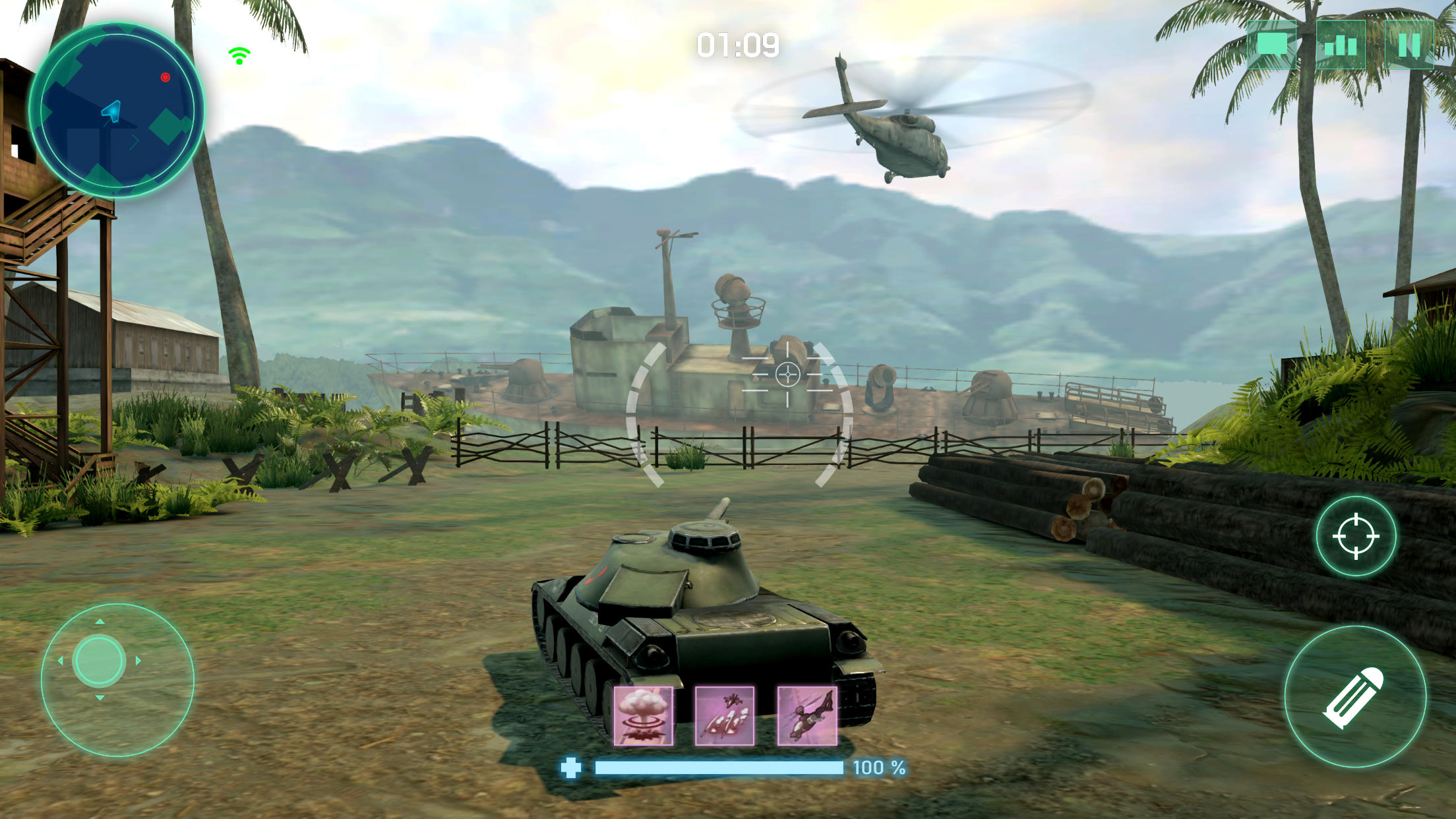 Screenshot 1 of War Machines：เกมต่อสู้รถถัง 8.34.1