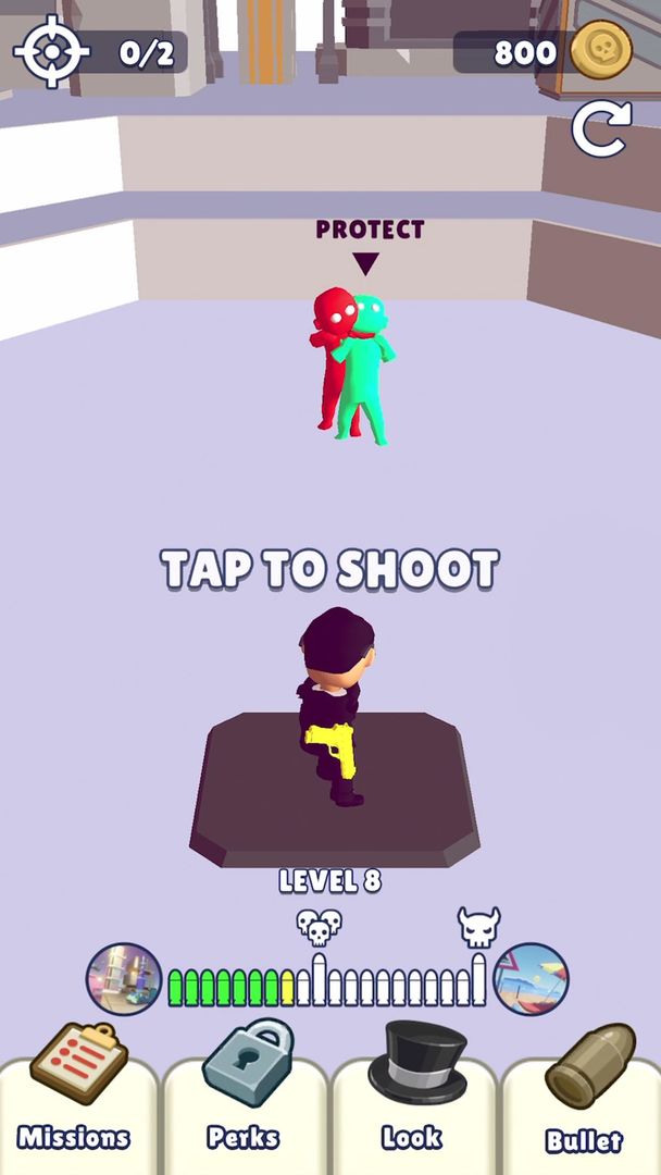 Bullet Bender screenshot game