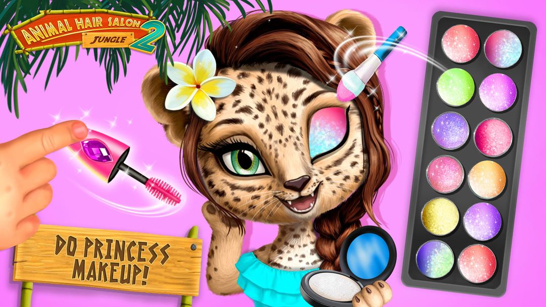 Jungle Animal Hair Salon 2 ภาพหน้าจอเกม
