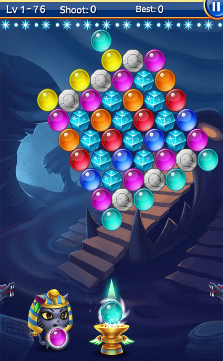 Bubble Egypt 遊戲截圖
