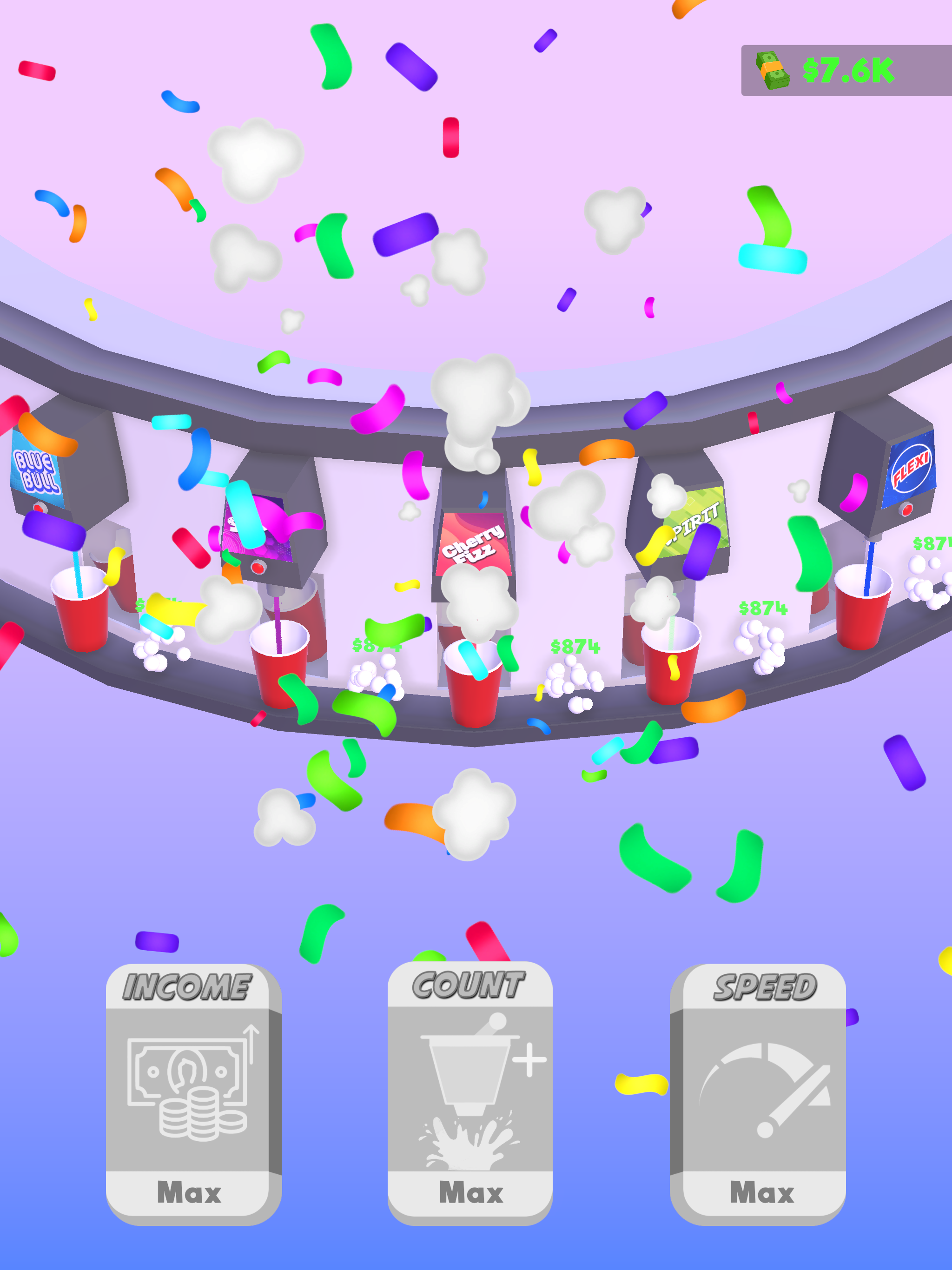 Soda Fever Game Screenshot