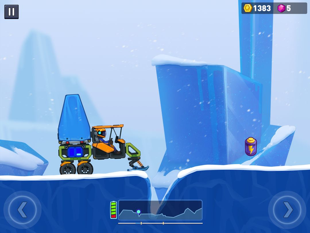 Rovercraft 2 Race a space car screenshot game