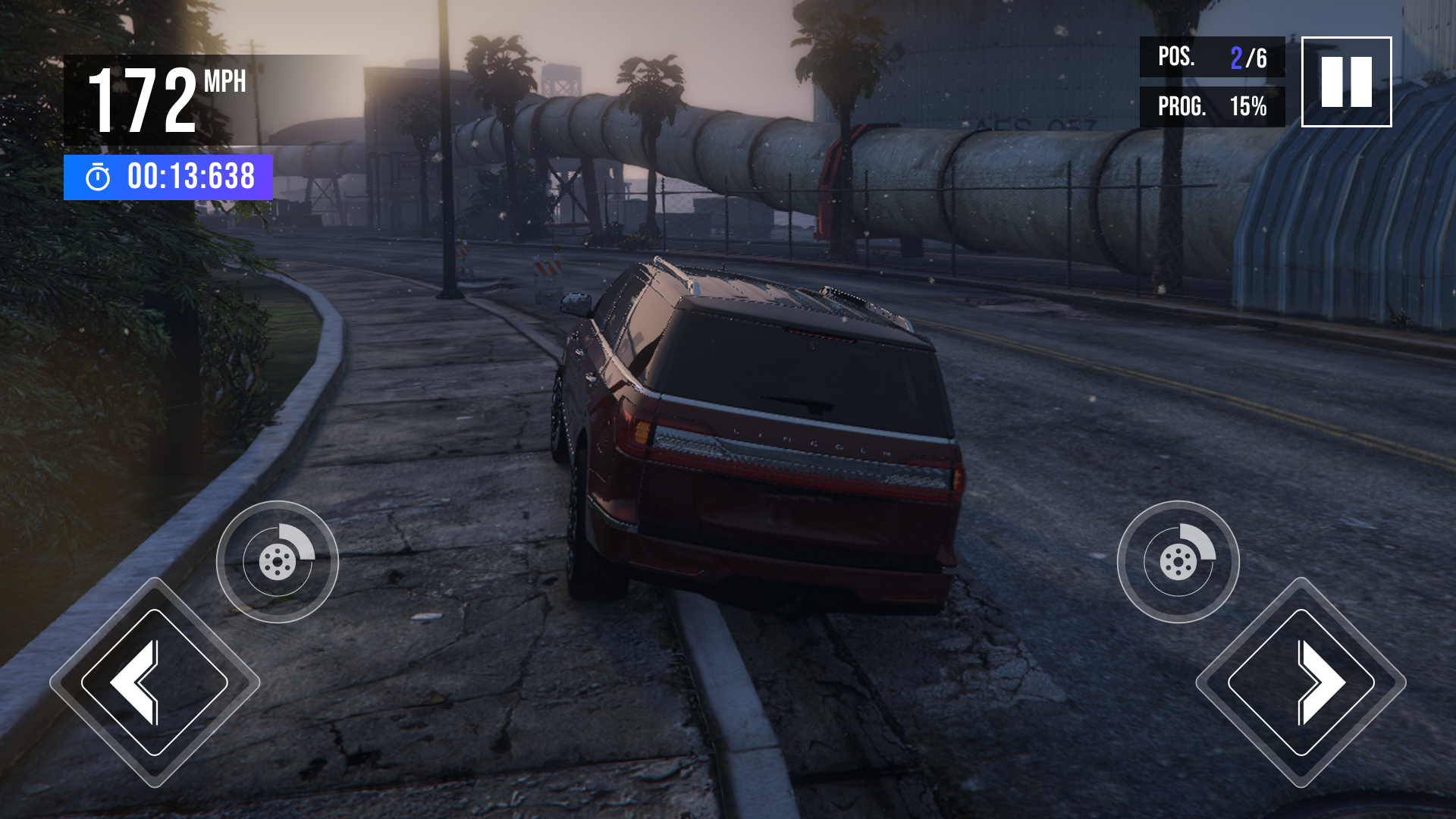 Lincoln Car Sim: Drive & Drift Game Screenshot