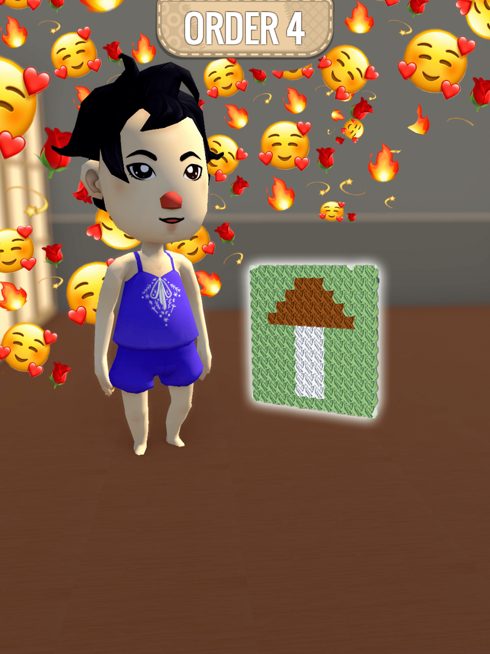 Captura de Tela do Jogo Knitting Shop 3D