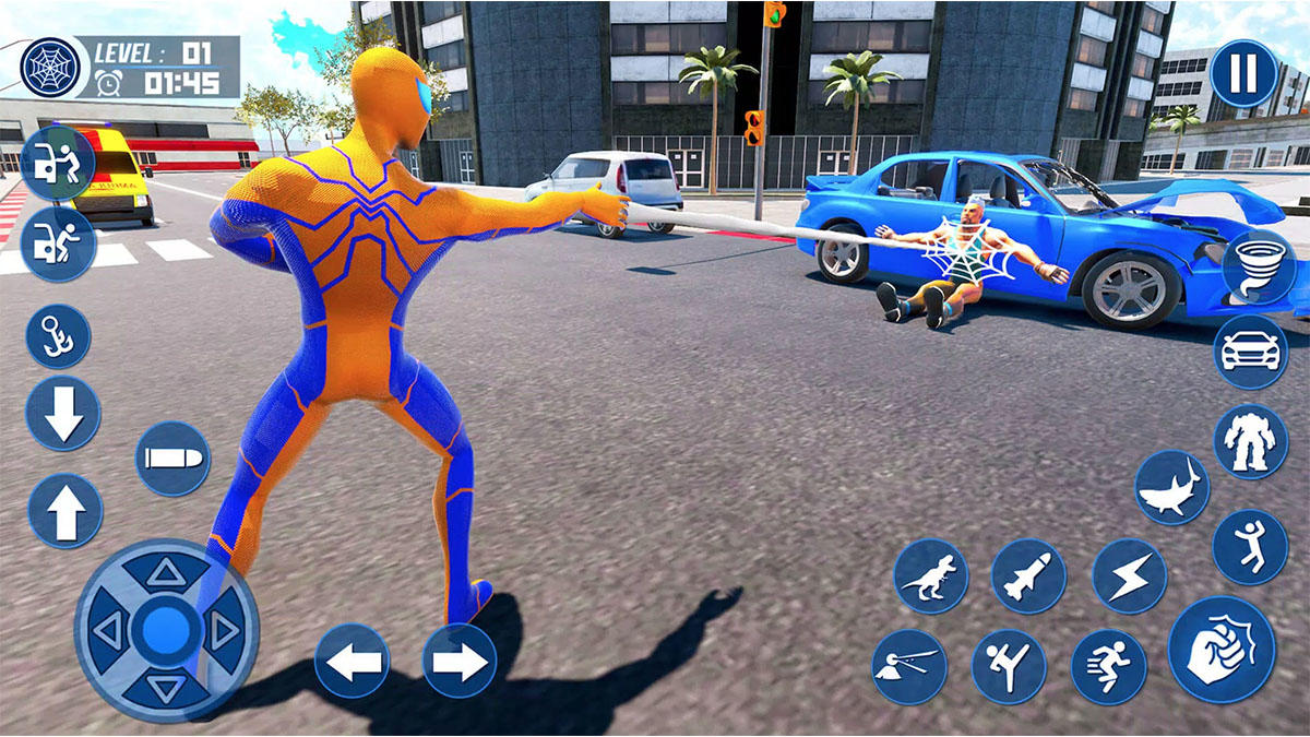 Spider Rope Hero Games and Superhero Games: Flying Hero Spider Fighter Hero  Games, Speed Hero City Rescue Game Spider Hero Fighting Game Flying  Superhero Spider Hero Man Game::Appstore for Android