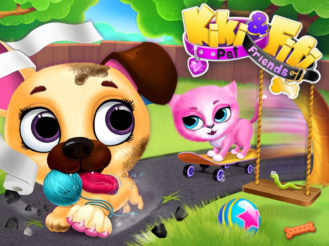Kiki & Fifi Pet Friends 게임 스크린 샷