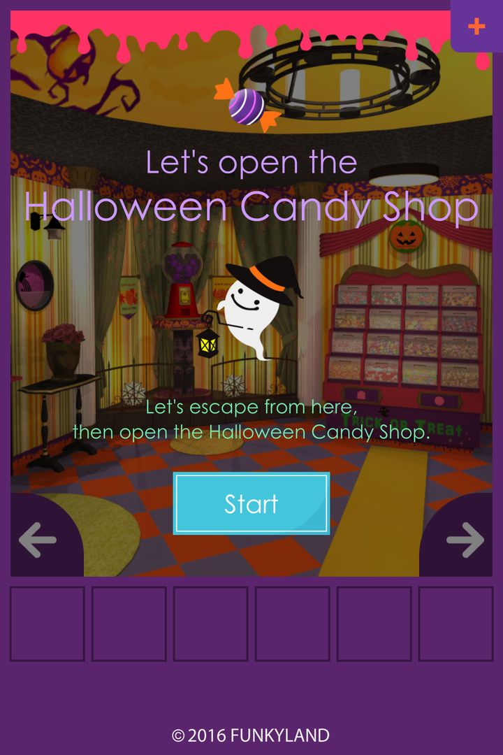 Escape a Halloween Candy Shop ภาพหน้าจอเกม