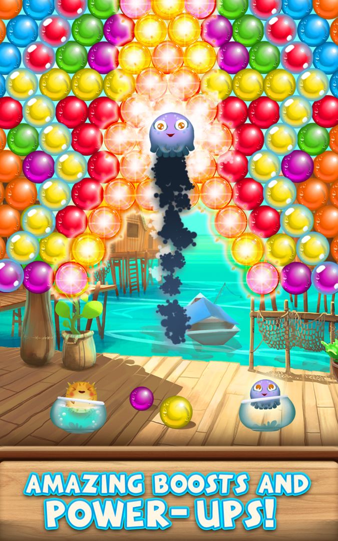Bubble Fish Mania screenshot game