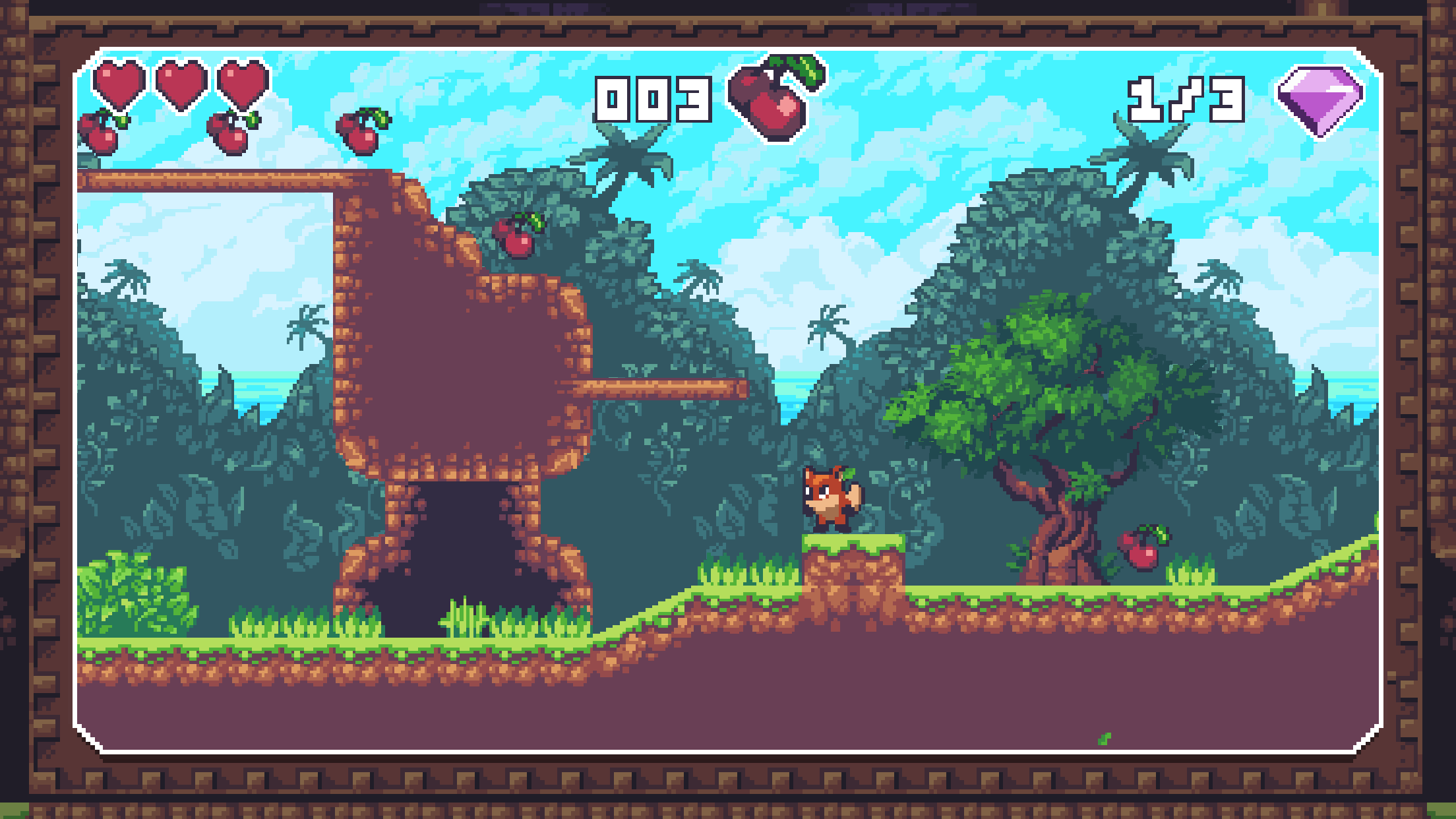 FoxyLand Game Screenshot