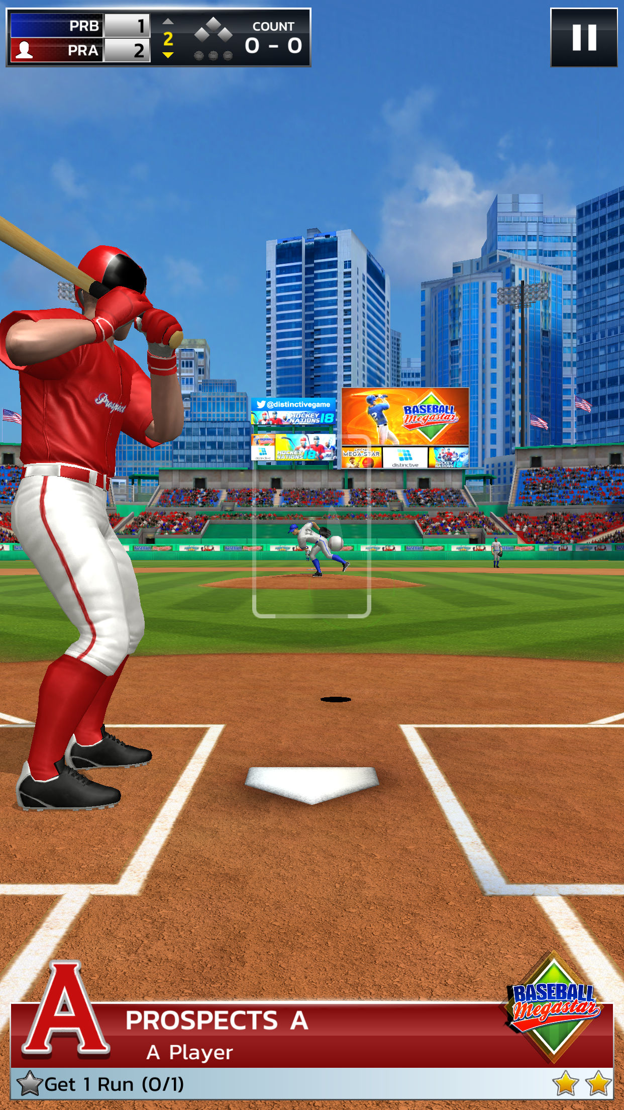 Screenshot 1 of Megaestrella del béisbol 1.1.0.229