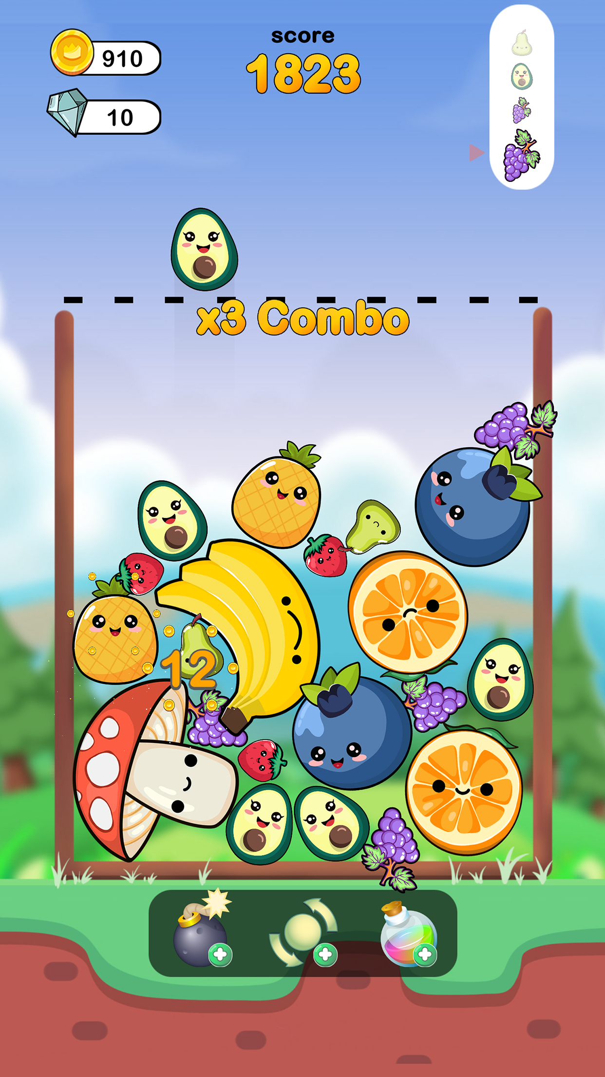 Merge Watermelon Match Fruits mobile android iOS apk download for  free-TapTap