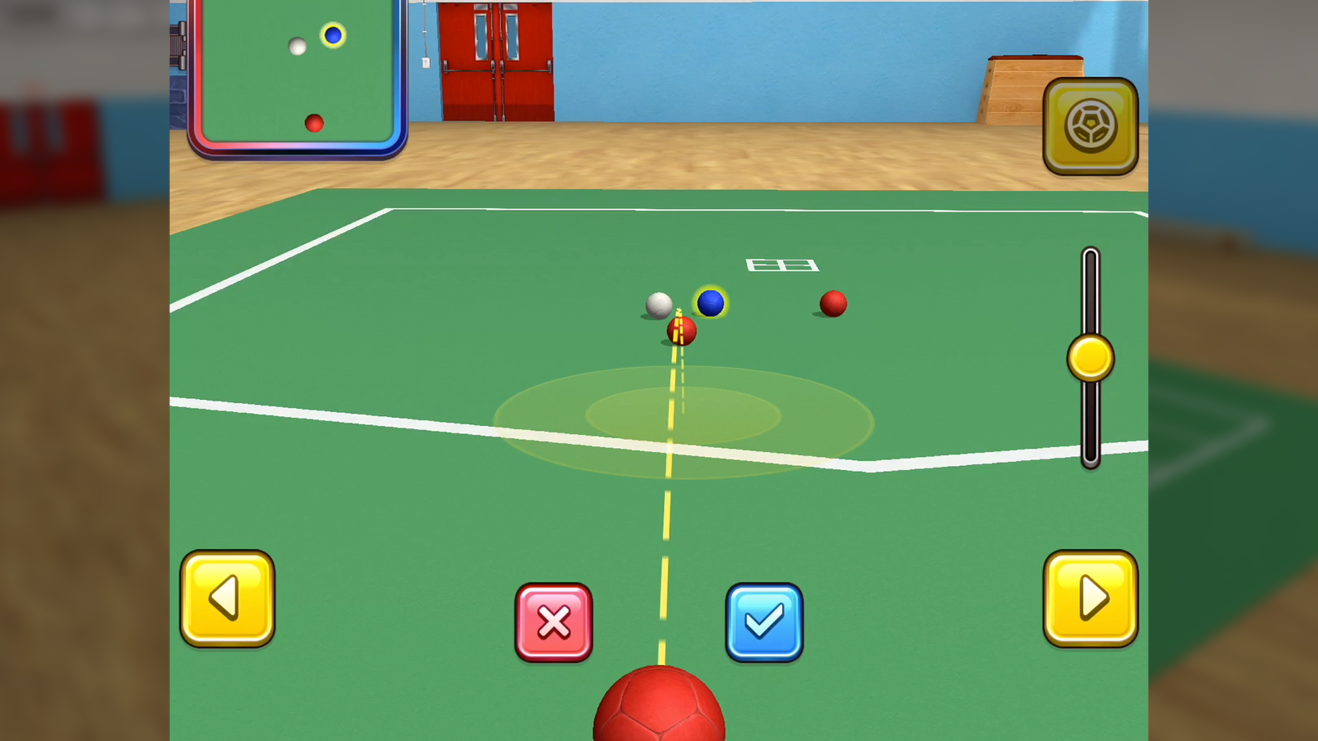 ボッチャ バトル ゲームのスクリーンショット